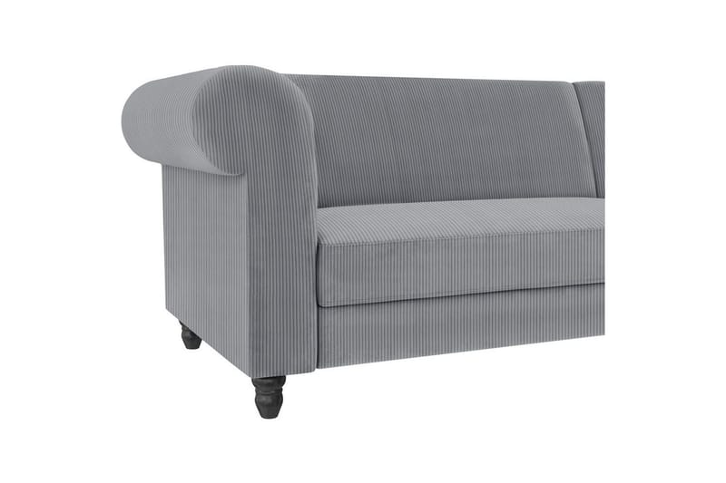 Vuodesohva Felix II 241x154x83 cm, Harmaa - 241x154x83 cm, Harmaa - Huonekalut - Sohva - Vuodesohva