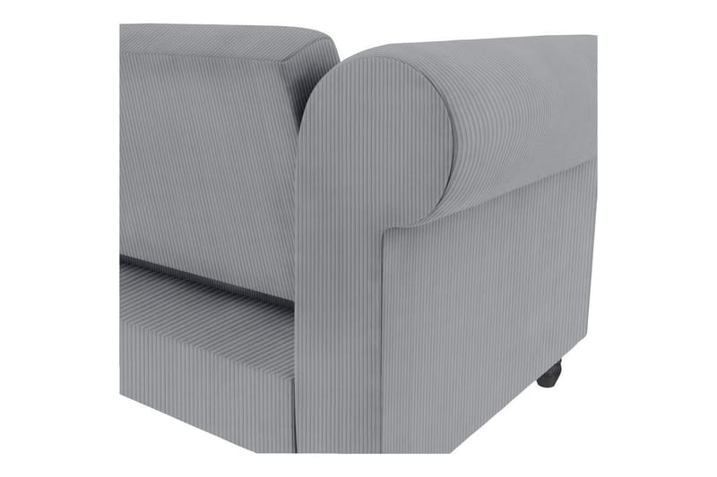 Vuodesohva Felix II 241x154x83 cm, Harmaa - 241x154x83 cm, Harmaa - Huonekalut - Sohva - Vuodesohva