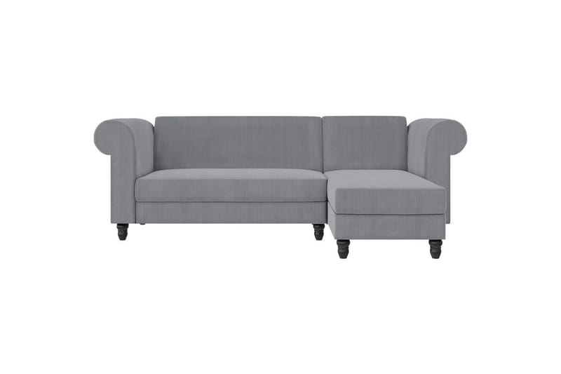 Vuodesohva Felix II 241x154x83 cm, Harmaa - 241x154x83 cm, Harmaa - Huonekalut - Sohva - Vuodesohva