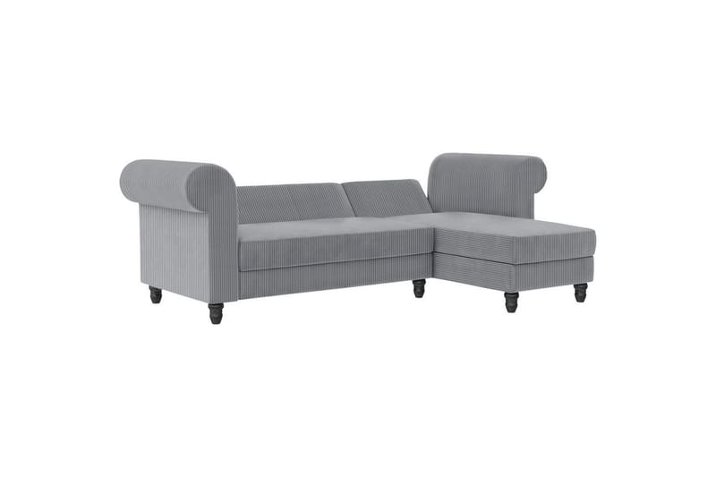 Vuodesohva Felix II 241x154x83 cm, Harmaa - 241x154x83 cm, Harmaa - Huonekalut - Sohva - Vuodesohva
