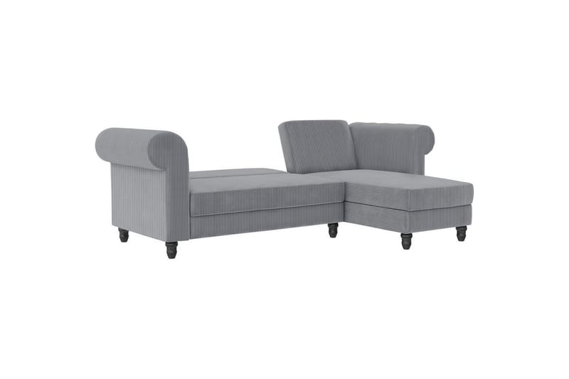 Vuodesohva Felix II 241x154x83 cm, Harmaa - 241x154x83 cm, Harmaa - Huonekalut - Sohva - Vuodesohva