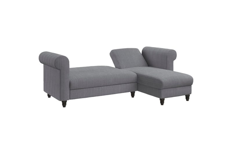 Vuodesohva Felix II 241x154x83 cm, Harmaa - 241x154x83 cm, Harmaa - Huonekalut - Sohva - Vuodesohva