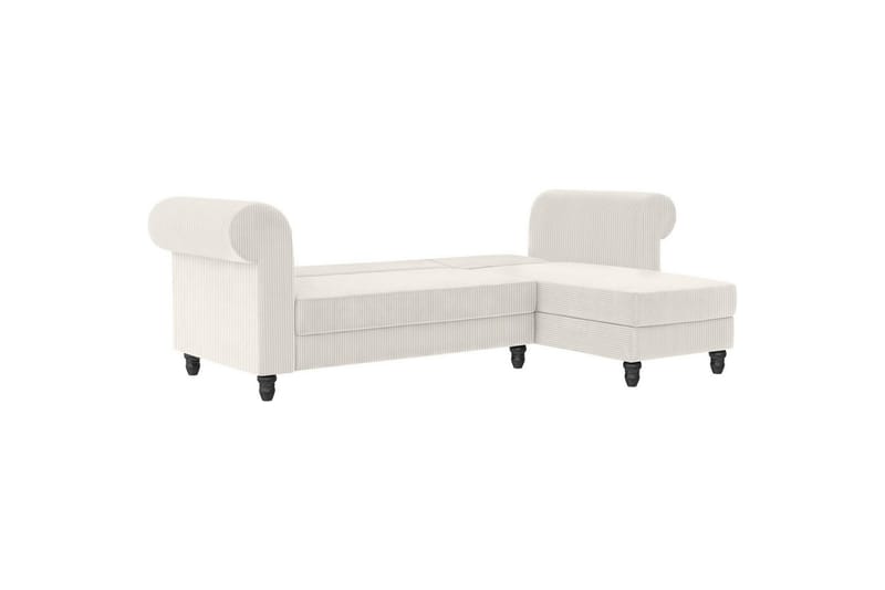 Vuodesohva Felix II 241x154x83 cm, Kermanvärinen - 241x154x83 cm, Kermanvärinen - Huonekalut - Sohva - Vuodesohva