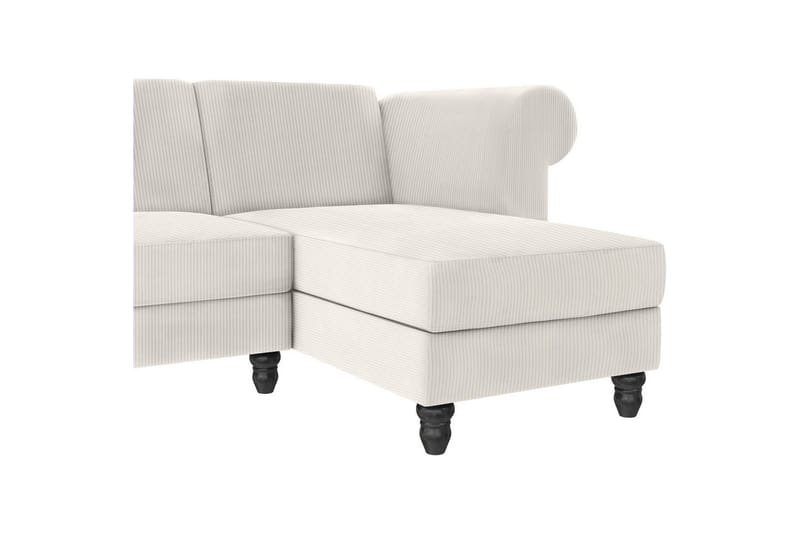 Vuodesohva Felix II 241x154x83 cm, Kermanvärinen - 241x154x83 cm, Kermanvärinen - Huonekalut - Sohva - Vuodesohva