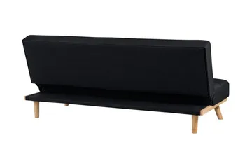 Vuodesohva Froya 183 cm - Beige/Musta - Huonekalut - Sohva - Vuodesohva - 3 istuttava vuodesohva