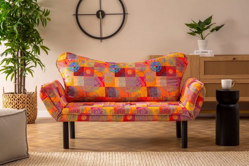 Vuodesohva Gasp 2:n ist 180x65 cm - Monivärinen - Huonekalut - Sohva - Vuodesohva