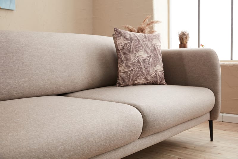 Vuodesohva Genna 3:n ist Divaanilla - Beige - Huonekalut - Sohva - Vuodesohva