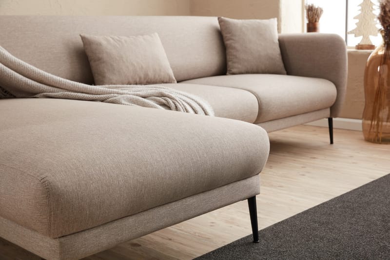 Vuodesohva Genna 3:n ist Divaanilla - Beige - Huonekalut - Sohva - Vuodesohva