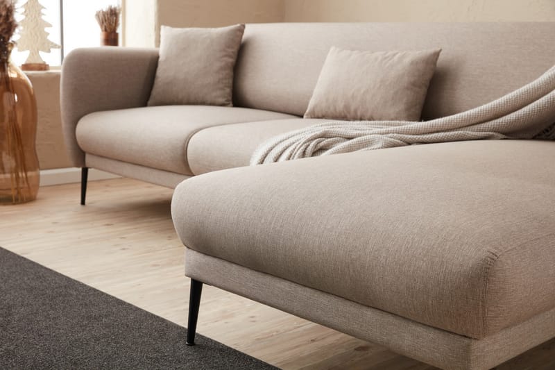 Vuodesohva Genna 3:n ist Divaanilla - Beige - Huonekalut - Sohva - Vuodesohva