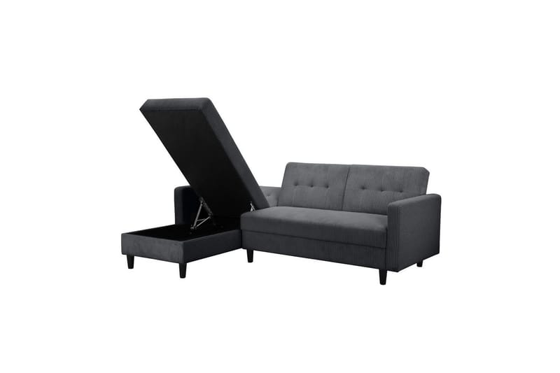 Vuodesohva Hartford II 213x153x82 cm, Antrasiitti - 213x153x82 cm, Antrasiitti - Huonekalut - Sohva - Vuodesohva