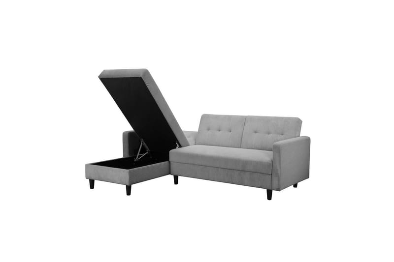 Vuodesohva Hartford II 213x153x82 cm, Harmaa - 213x153x82 cm, Harmaa - Huonekalut - Sohva - Vuodesohva
