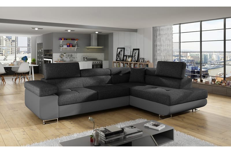 Vuodesohva Hipolito Avopäädyllä Oikea, Harmaa