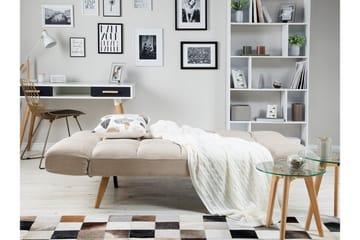 Vuodesohva Ingaro 182 cm - Beige - Huonekalut - Sohva - Vuodesohva - 3 istuttava vuodesohva