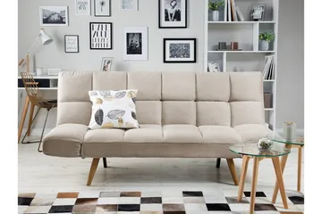 Vuodesohva Ingaro 182 cm - Beige - Huonekalut - Sohva - Vuodesohva - 3 istuttava vuodesohva