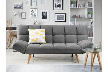 Vuodesohva Ingaro 182 cm - Harmaa - Huonekalut - Sohva - Vuodesohva - 3 istuttava vuodesohva