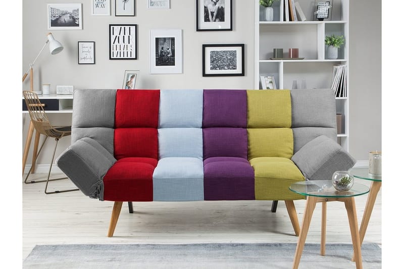Vuodesohva Ingaro 182 cm - Harmaa - Huonekalut - Sohva - Vuodesohva - 3 istuttava vuodesohva