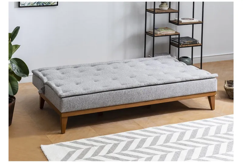 Vuodesohva Jagoda 3:n ist - Harmaa - Huonekalut - Sohva - Vuodesohva - 3 istuttava vuodesohva