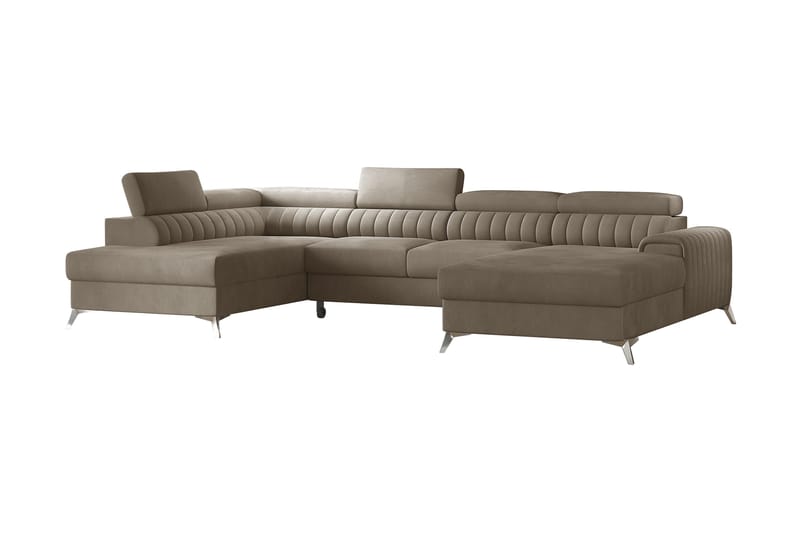 Vuodesohva Kamiko Divaanilla - Beige - Huonekalut - Sohva - Vuodesohva