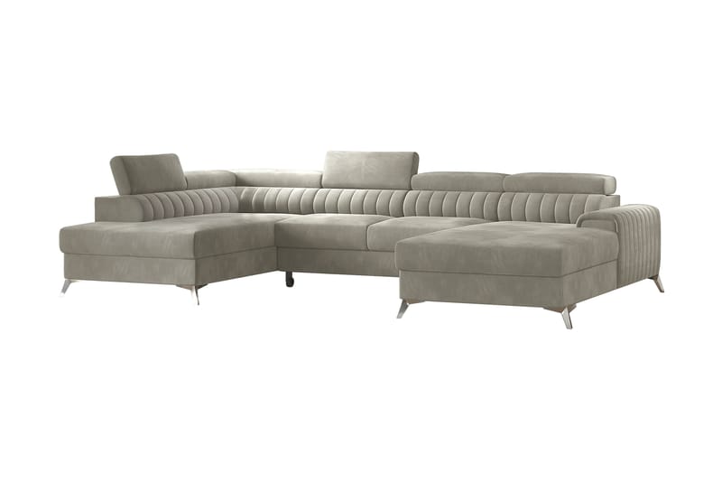 Vuodesohva Kamiko Divaanilla - Beige - Huonekalut - Sohva - Vuodesohva