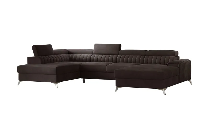 Vuodesohva Kamiko Divaanilla - Ruskea - Huonekalut - Sohva - Vuodesohva