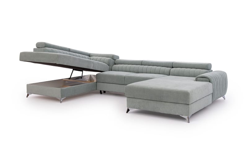 Vuodesohva Kamiko Divaanilla - Vaalearoosa - Huonekalut - Sohva - Vuodesohva