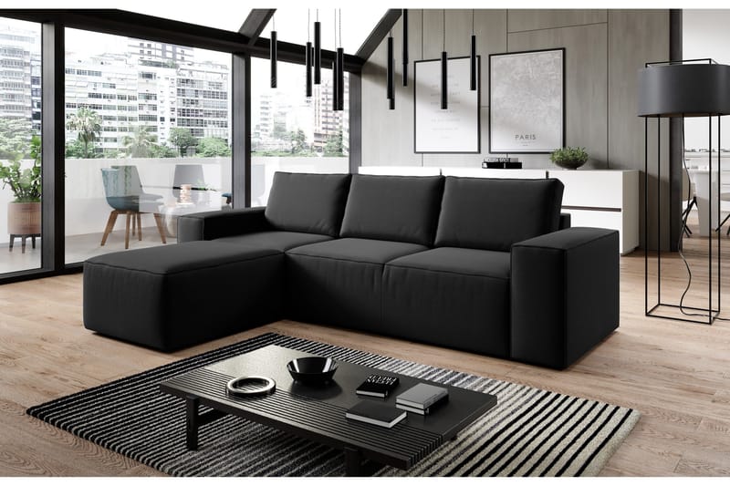 Vuodesohva Kandari Divaanilla - Beige - Huonekalut - Sohva - Vuodesohva