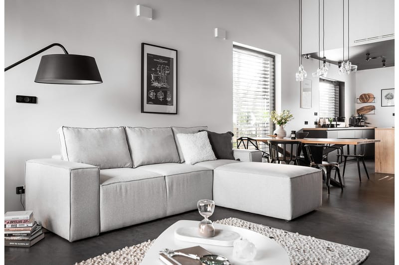 Vuodesohva Kandari Divaanilla, Vaaleanharmaa