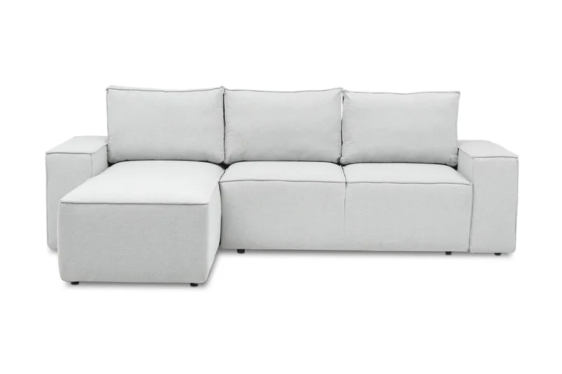 Vuodesohva Kandari Divaanilla - Vaaleanharmaa - Huonekalut - Sohva - Vuodesohva