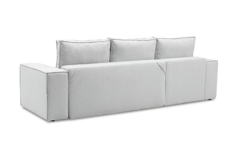 Vuodesohva Kandari Divaanilla - Vaaleanharmaa - Huonekalut - Sohva - Vuodesohva