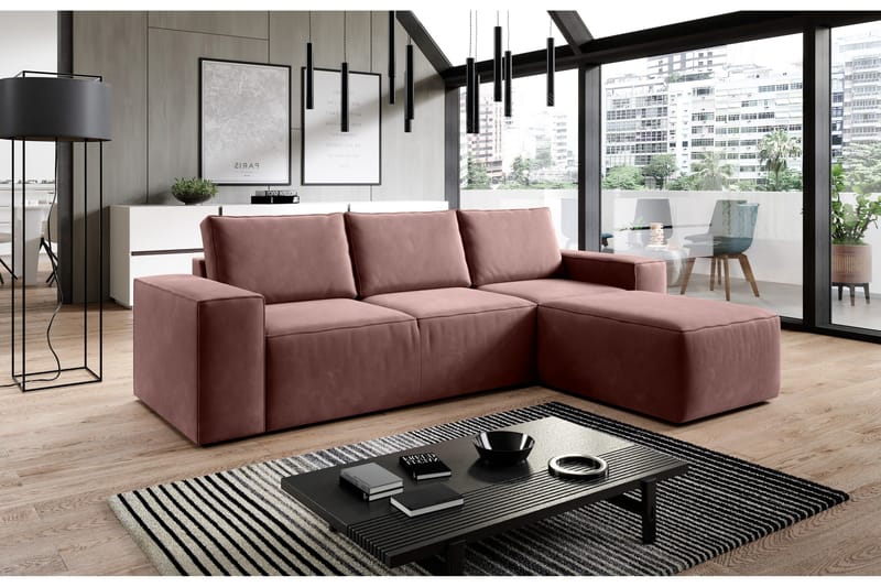 Vuodesohva Kandari Divaanilla - Vihreä - Huonekalut - Sohva - Vuodesohva