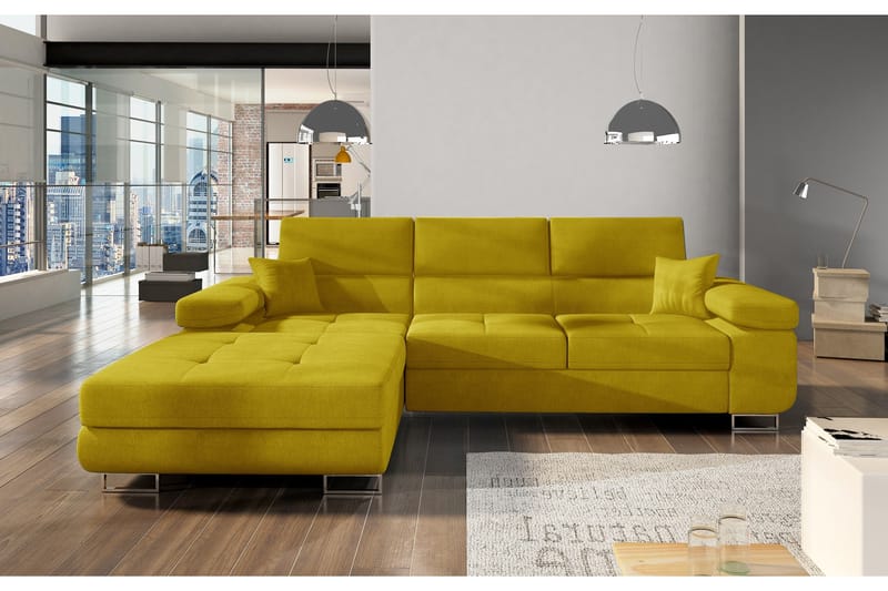 Vuodesohva Kelestin Divaanilla Vasen, Keltainen