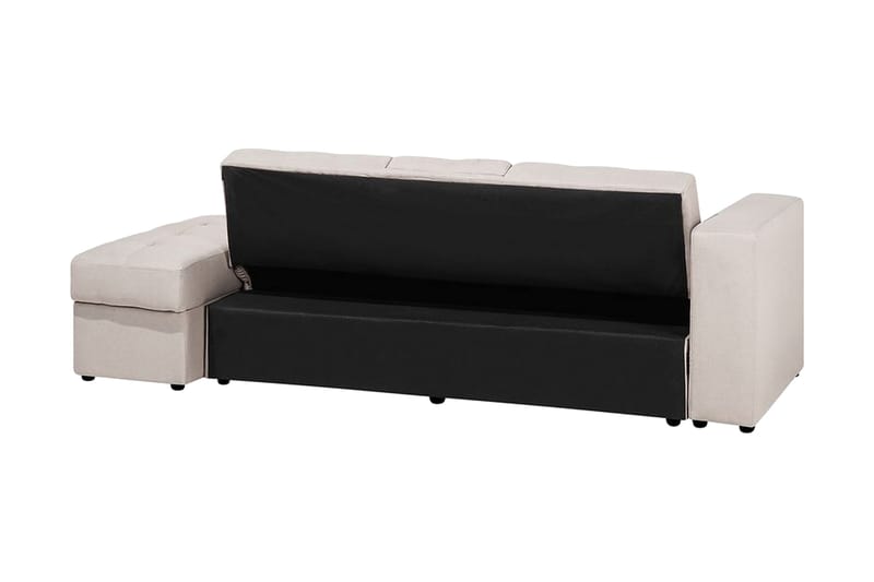 Vuodesohva Loudell - Beige - Huonekalut - Sohva - Vuodesohva - 3 istuttava vuodesohva