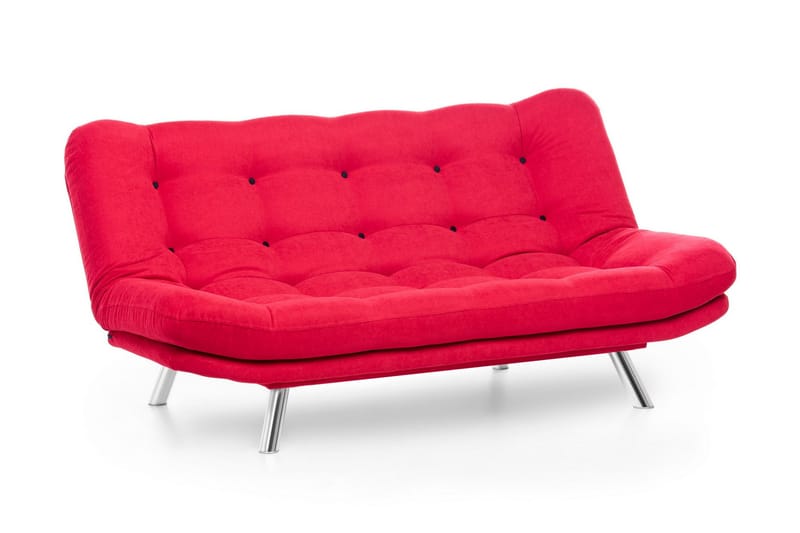 Vuodesohva Mallie 3:n ist - Punainen - Huonekalut - Sohva - Vuodesohva - 3 istuttava vuodesohva