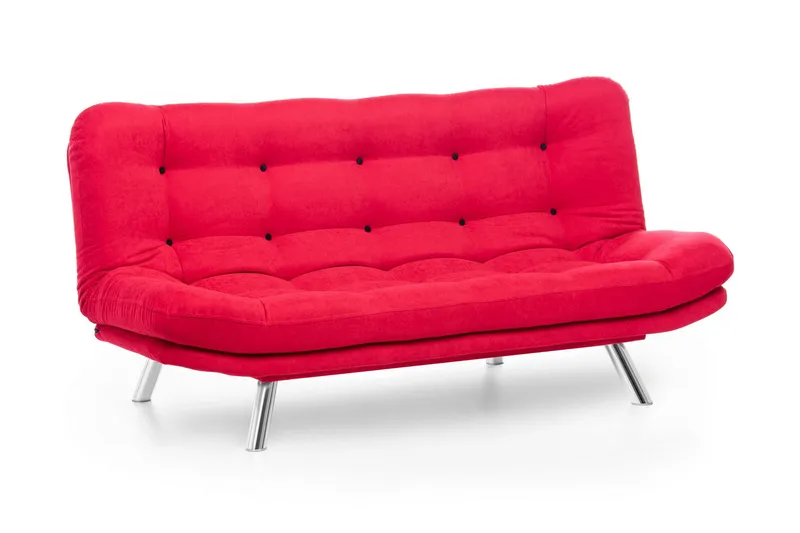 Vuodesohva Mallie 3:n ist - Punainen - Huonekalut - Sohva - Vuodesohva - 3 istuttava vuodesohva