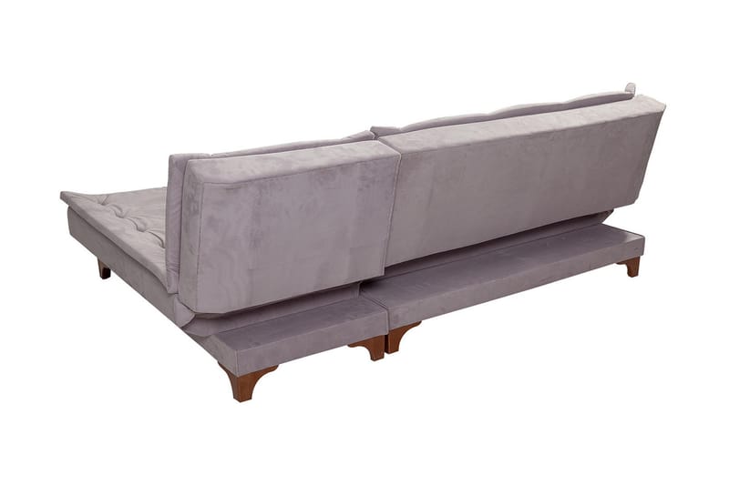 Vuodesohva Mcmurdo divaanilla Oikea - Harmaa - Huonekalut - Sohva - Vuodesohva