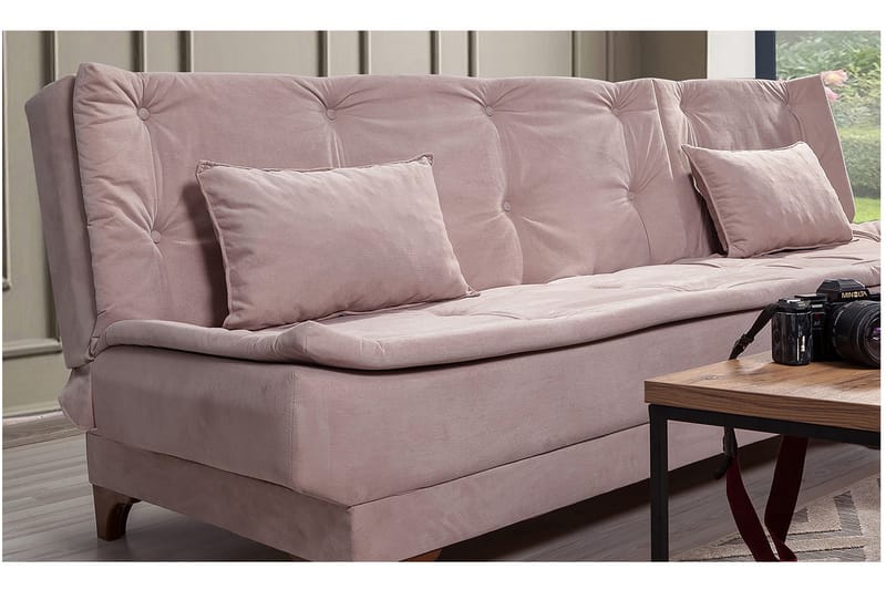 Vuodesohva Mcmurdo divaanilla Oikea - Ruskea - Huonekalut - Sohva - Vuodesohva