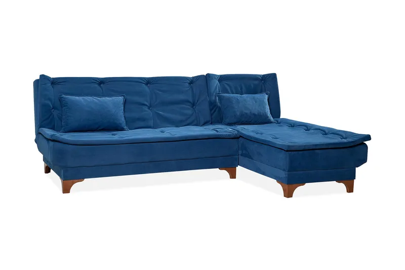 Vuodesohva Mcmurdo divaanilla Oikea - Sininen - Huonekalut - Sohva - Vuodesohva