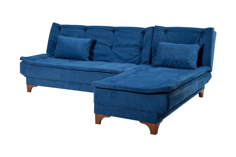 Vuodesohva Mcmurdo divaanilla Oikea - Sininen - Huonekalut - Sohva - Vuodesohva