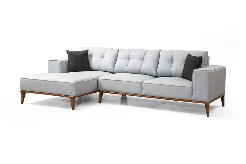 Vuodesohva Niziolek Divaanilla Vasen, Harmaa