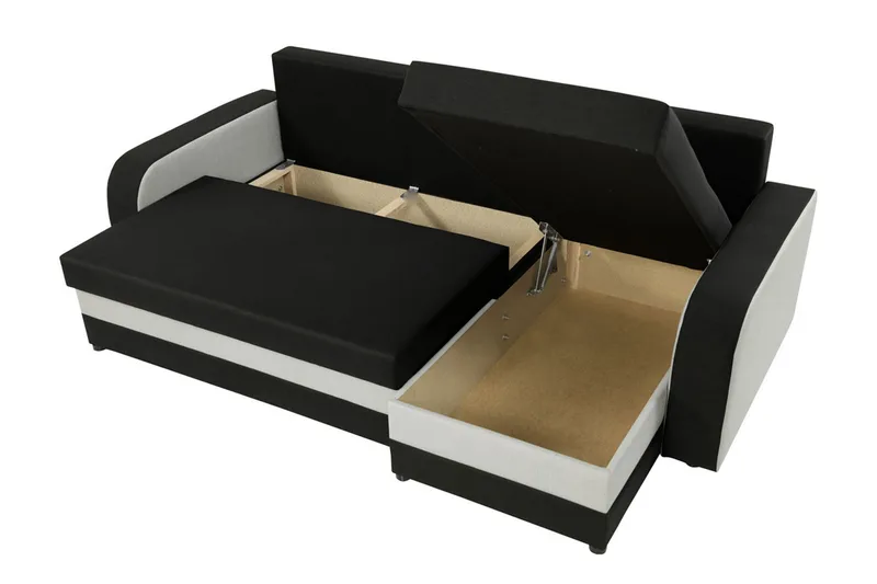 Vuodesohva Nyarp 3:n ist divaanilla Käännettävä - Harmaa - Huonekalut - Sohva - Vuodesohva