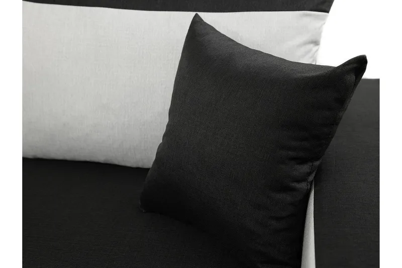 Vuodesohva Nyarp 3:n ist divaanilla Käännettävä - Punainen/Harmaa - Huonekalut - Sohva - Vuodesohva