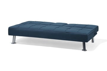 Vuodesohva Roxen 168 cm - Sininen - Huonekalut - Sohva - Vuodesohva - 3 istuttava vuodesohva