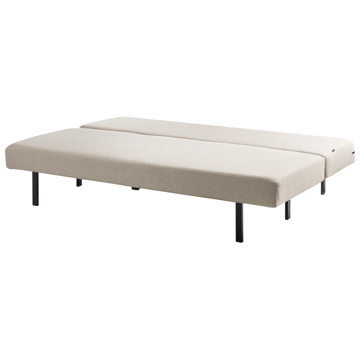 Vuodesohva Roykka - Beige - Huonekalut - Sohva - Vuodesohva - 3 istuttava vuodesohva