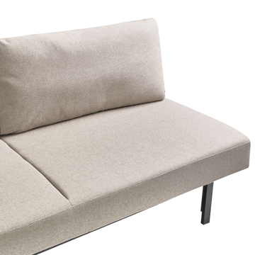 Vuodesohva Roykka - Beige - Huonekalut - Sohva - Vuodesohva - 3 istuttava vuodesohva