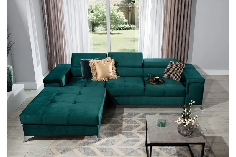 Vuodesohva Serodino divaanilla 3:n ist, Vihreä