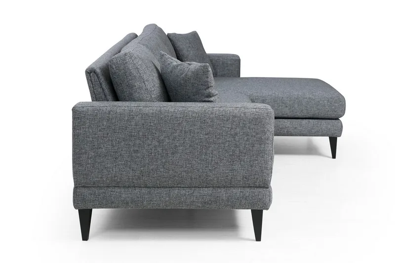 Vuodesohva Stancle Divaanilla Oikea - Harmaa - Huonekalut - Sohva - Vuodesohva