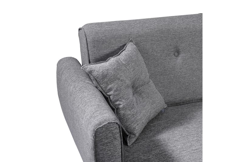 Vuodesohva Tufford divaanilla Vasen - Harmaa - Huonekalut - Sohva - Vuodesohva