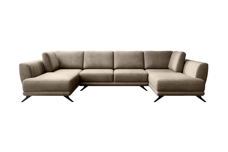Vuodesohva Tupla-avopääty Kazuma - Beige - Huonekalut - Sohva - Vuodesohva