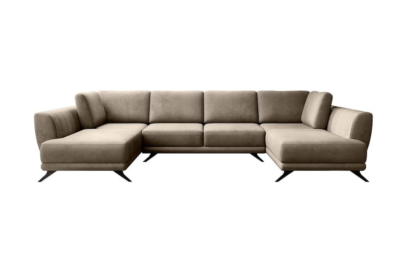 Vuodesohva Tupla-avopääty Kazuma - Beige - Huonekalut - Sohva - Vuodesohva