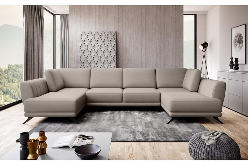 Vuodesohva Tupla-avopääty Kazuma - Vaalea beige - Huonekalut - Sohva - Vuodesohva